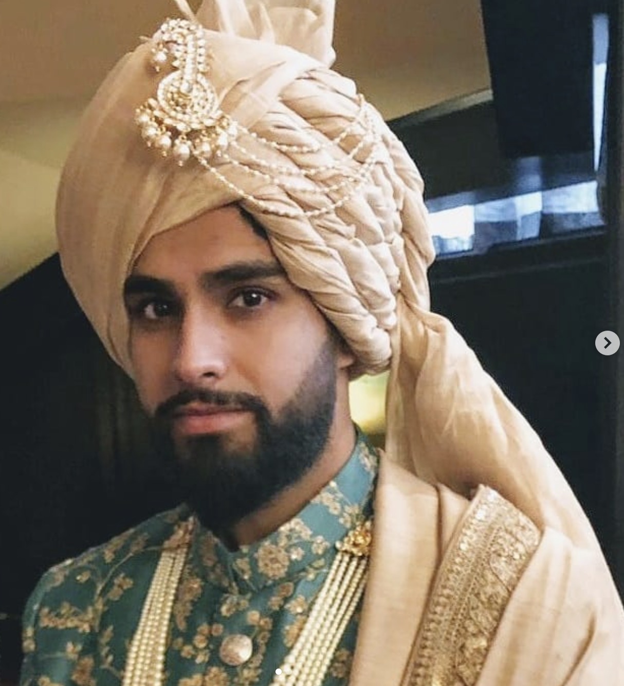 Groom safa turban styling by Femme Beauty by Bhavna